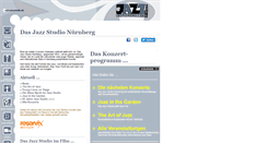 Desktop Screenshot of jazzstudio.de